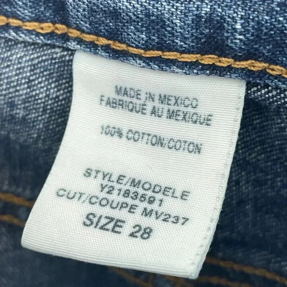 Guess Vintage jean skirt Mini Womens 28 blue 0185 - Picture 3 of 8